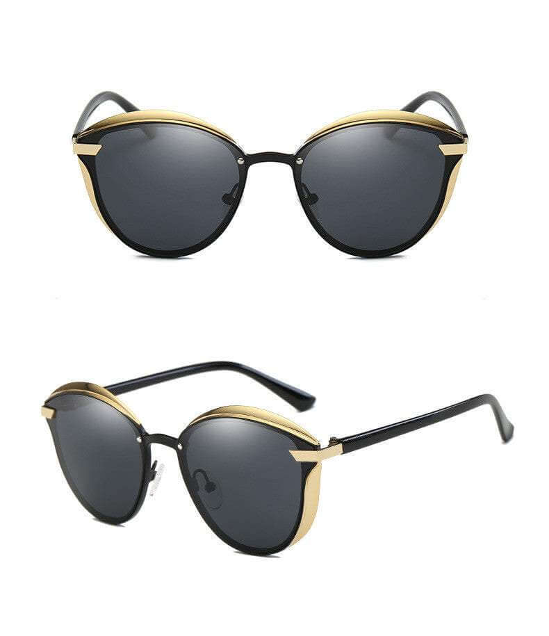 Gafas de sol retro de moda polarizadas para mujer