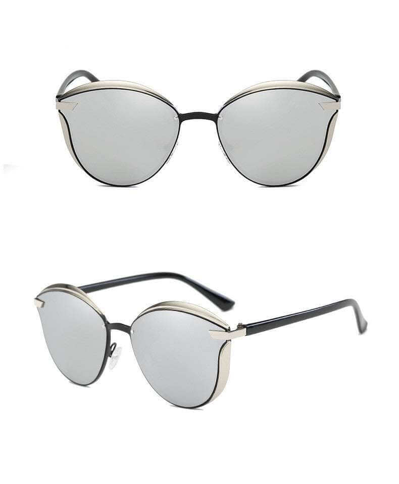 Gafas de sol retro de moda polarizadas para mujer